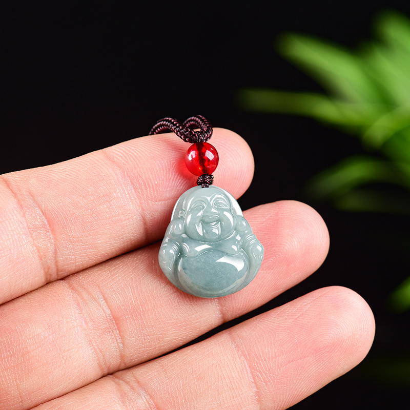 Cocktail Shaker Set - Kalung Liontin Buddha Guanyin Giok Myanmar