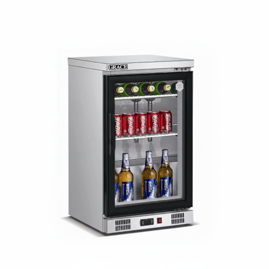 Kulkas Bawah Meja, Baja Tahan  - Wine Beer Dual Zone ulasan dan harga