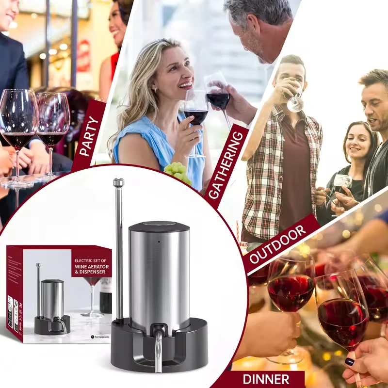 Aerator anggur elektrik cerdas - Wine Aerator Pour ulasan dan harga